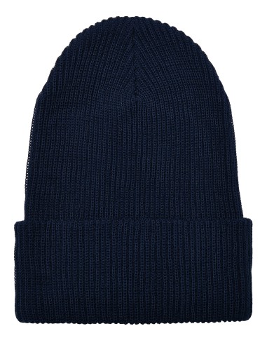 FLE-1504RY-Recycled Yarn Ribbed Knit Beanie